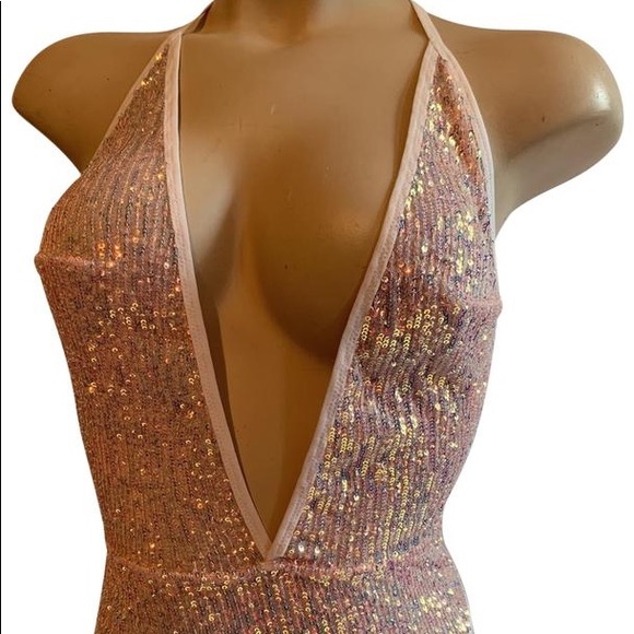 NWT Victoria’s Secret Sequin Bodysuit Size Small - Picture 5 of 9